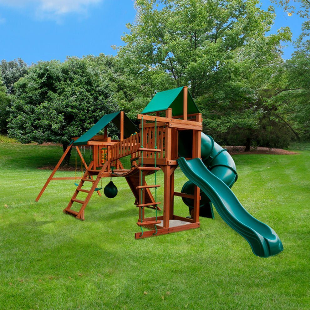 Gorilla Playsets Amber 27’W x 10’D x 10’H High Point Deluxe - Image 3