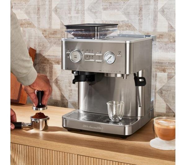 KitchenAid Halfautomatische Espressomachine Met Koffiemolen - Image 4
