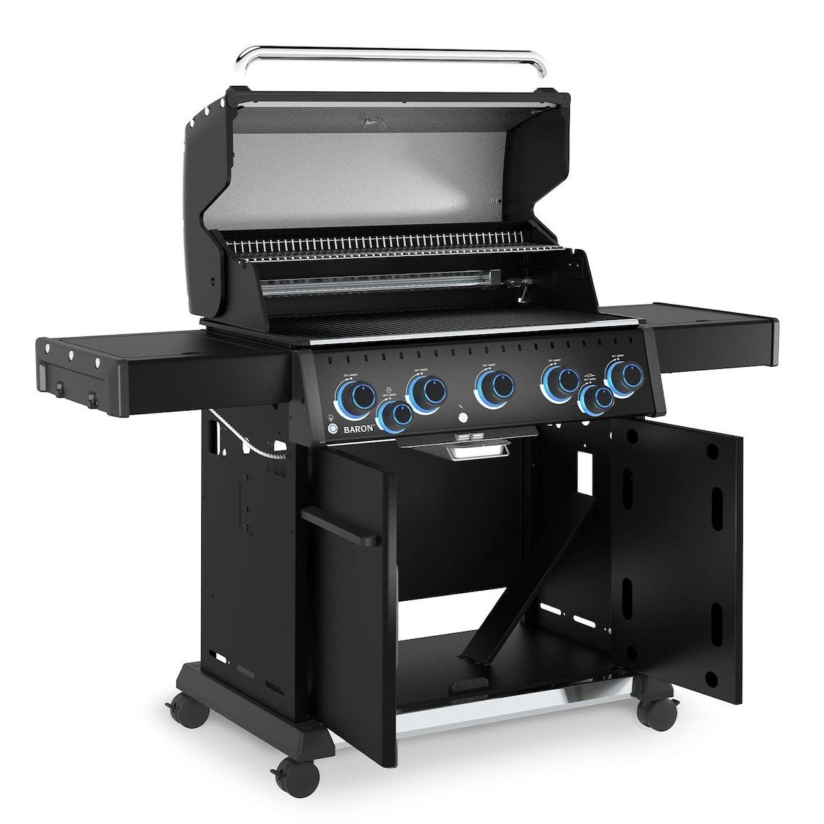 Saber Deluxe Black 3-Burner Gas Grill - Image 4