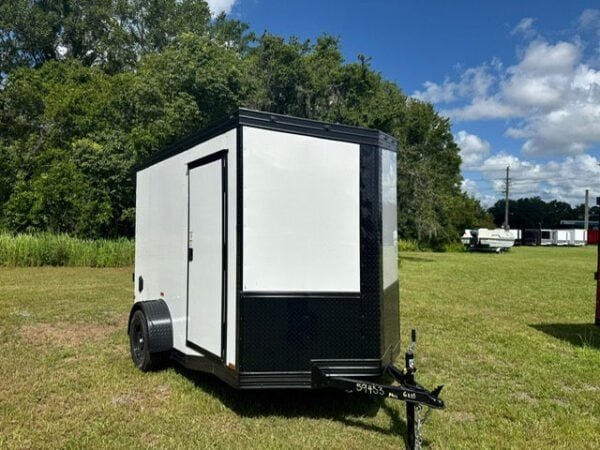 2025 7X14 ENCLOSED CARGO TRAILER RAMP DOOR 75” 9752