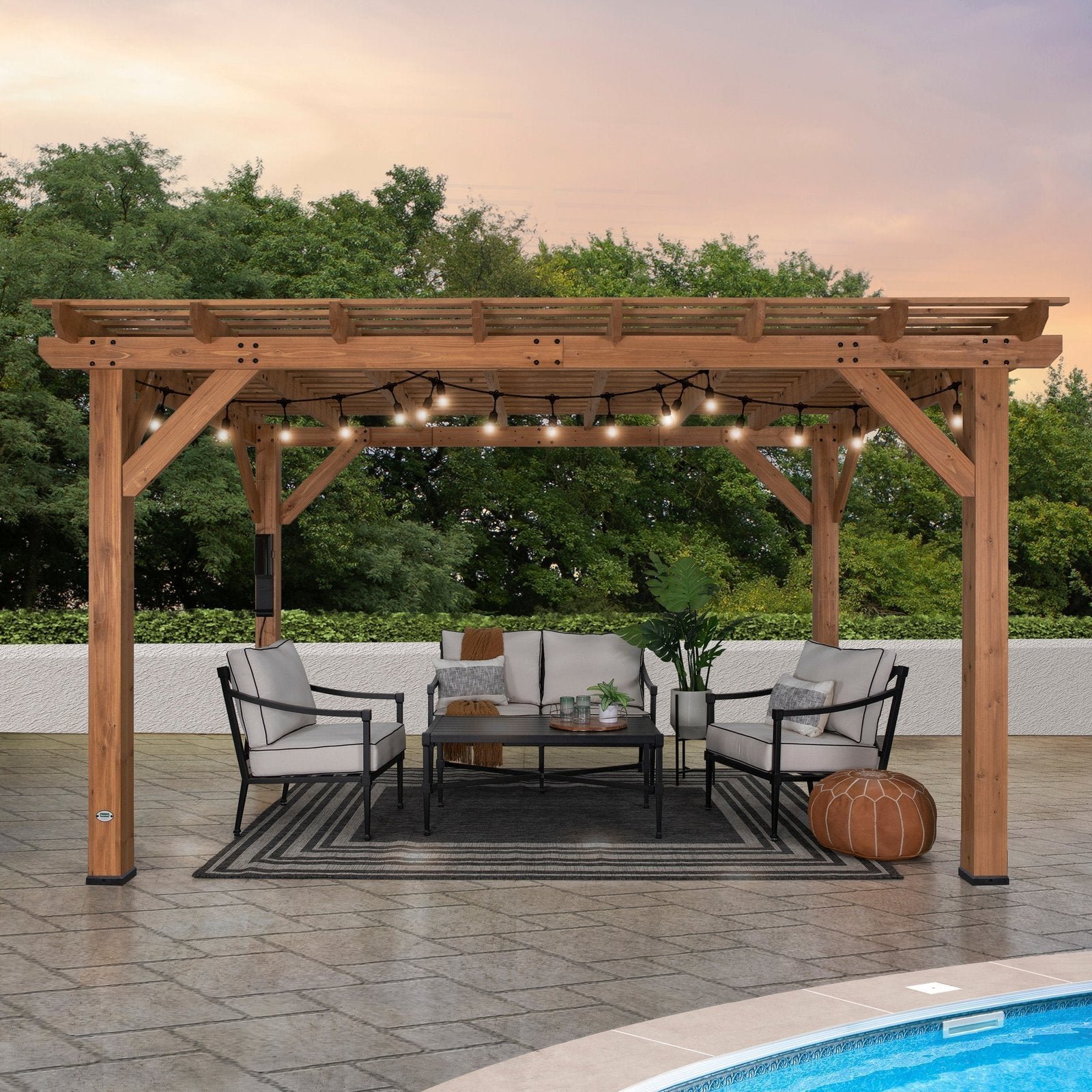 14×10 Delray Pergola - Image 2