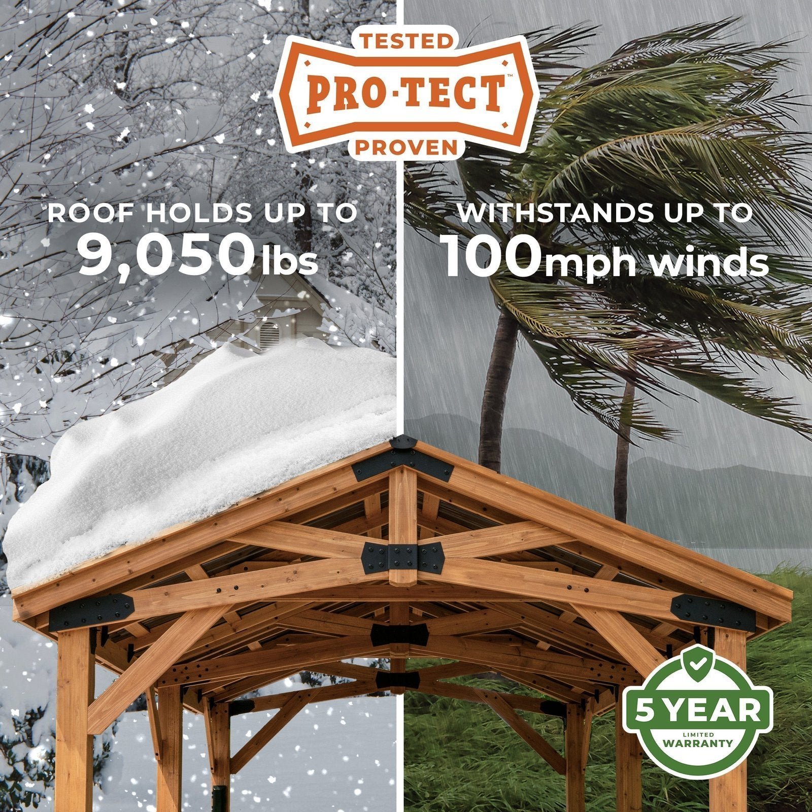 14×12 Norwood Gazebo - Image 4