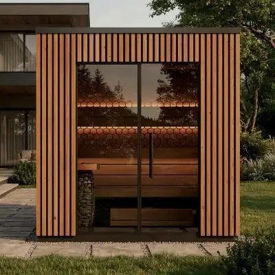 3-Person Outdoor Steam Sauna – Ultimate Relaxation with Red Light & Negative-Ions - Image 4