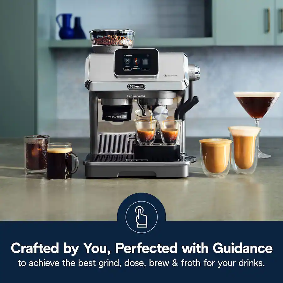 De’Longhi La Specialista Touch Espresso Machine with Cold Brew & Automatic Frothing - Image 2