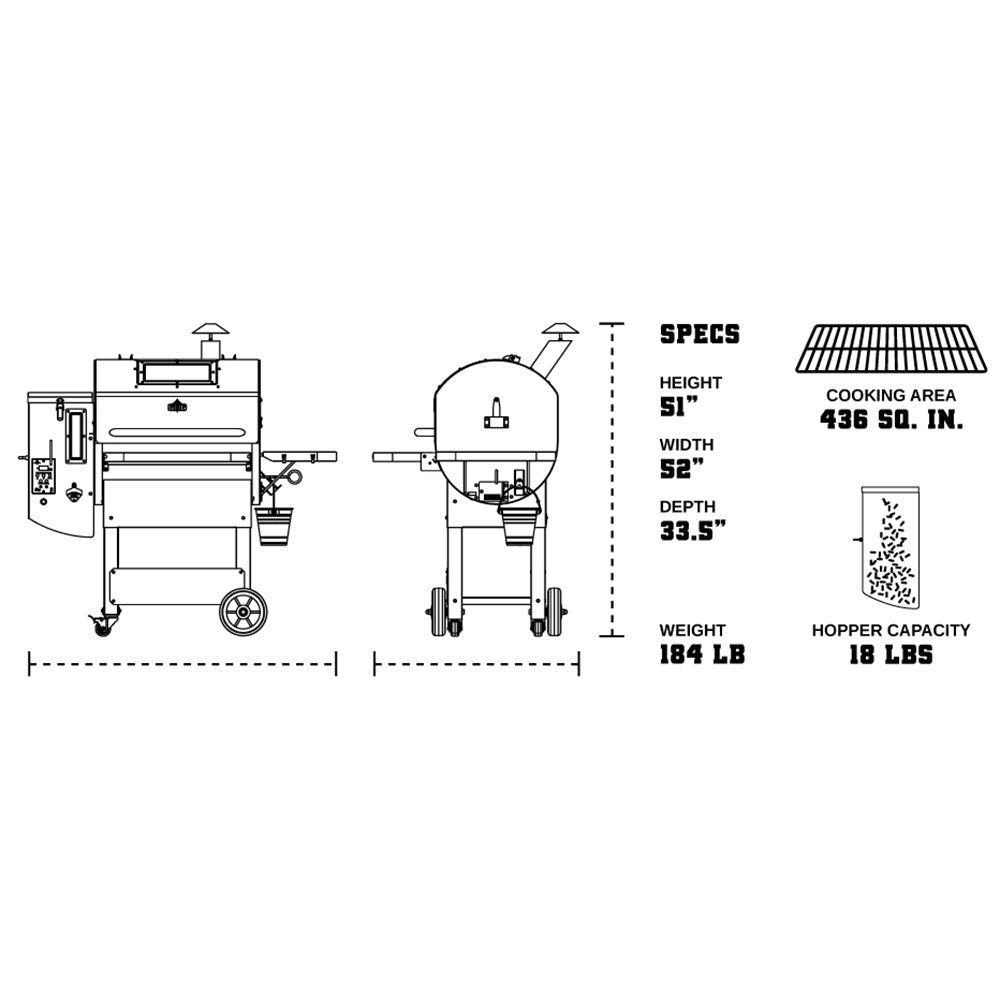 Green Mountain Grills Ledge Prime 2.0 Pellet Grill - Image 4