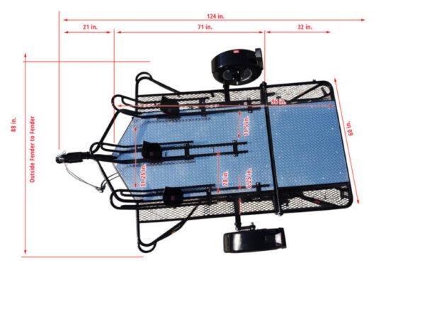 Trinity 3-rail motorcycle trailer Mt3 - Image 4