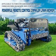 OVK Heavy-Duty 6HP Commercial Gas-Powered Remote-Controlled Robotic Lawn Mower (SAK72580) - Image 2