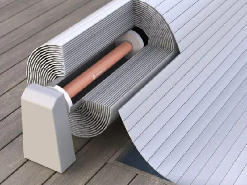 Tablier pour volet piscine Lames-roll sur mesure - Image 3