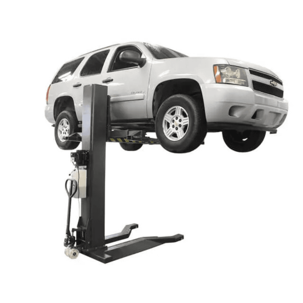 BendPak MDS-6LP 6000 Lb. Capacity Mid-Rise Open-Center Scissor Car Lift - Image 2