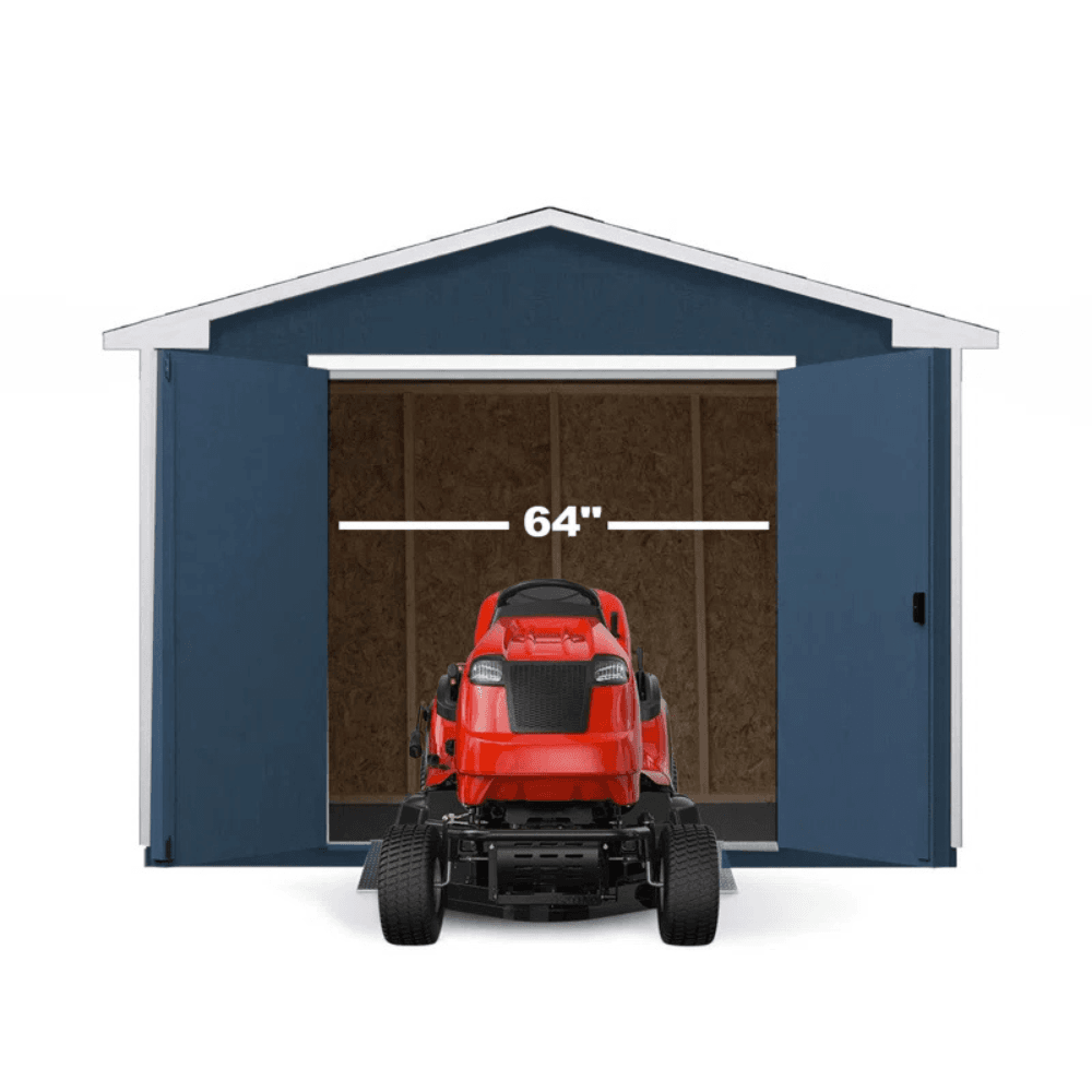 Handy Home Products Charleston 10' x 16' Gable Wood Outdoor Storage Shed - Image 7