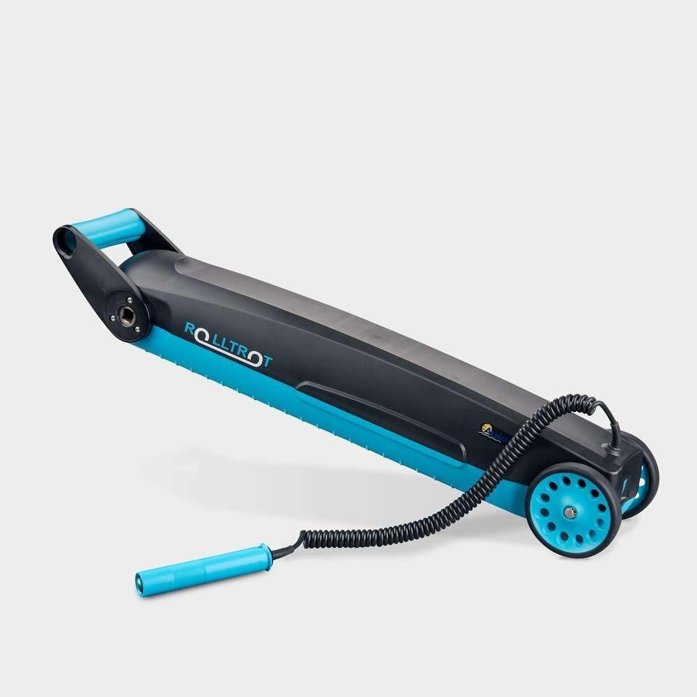 Motorisation Rolltrot pour bâche à barres | Batterie 12V intégrée, chargeur inclus, temps d’enroulement <3min | Azialo - Image 3